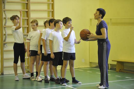 Classes in secondary school