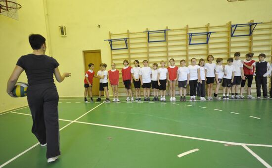 Classes in secondary school