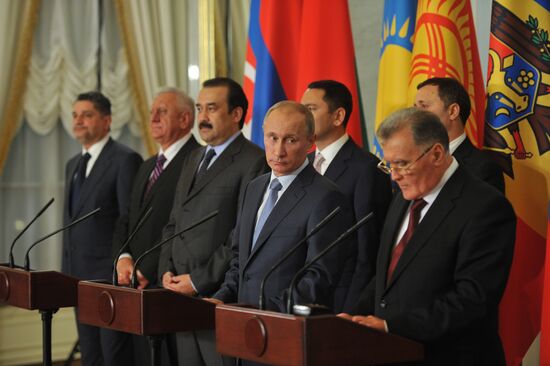 Leaders of Council of CIS member states make ​​statements