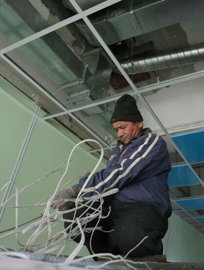 Major renovation of pediatric hospital in Novosibirsk