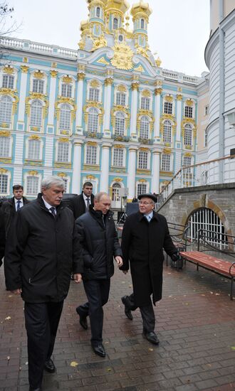 Vladimir Putin on working trip to North Western Federal District
