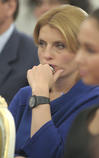 RIA Novosti news agency chief editor Svetlana Mironyuk