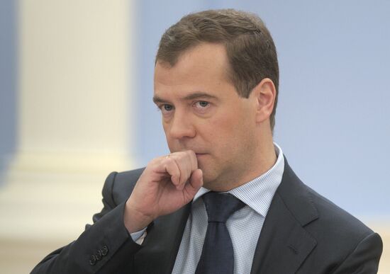 Dmitry Medvedev meets with members of Public Committee