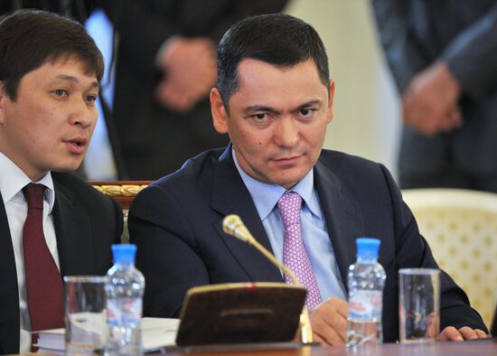 Acting Kyrgyz Prime Minister Omurbek Babanov