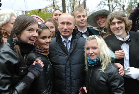 Vladimir Putin visits Northwestern Federal District