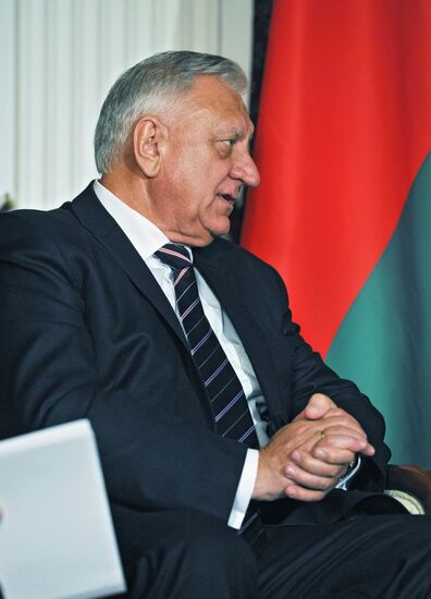 Belarusian Prime Minister Mikhail Myasnikovich