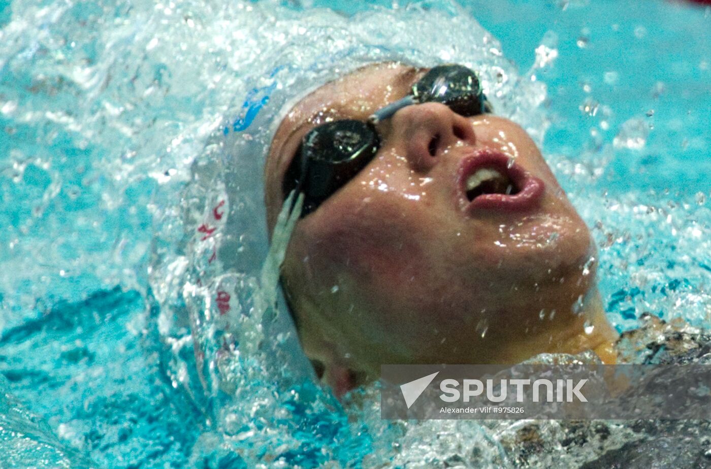 2011 World Swimming Cup Third round. Finals