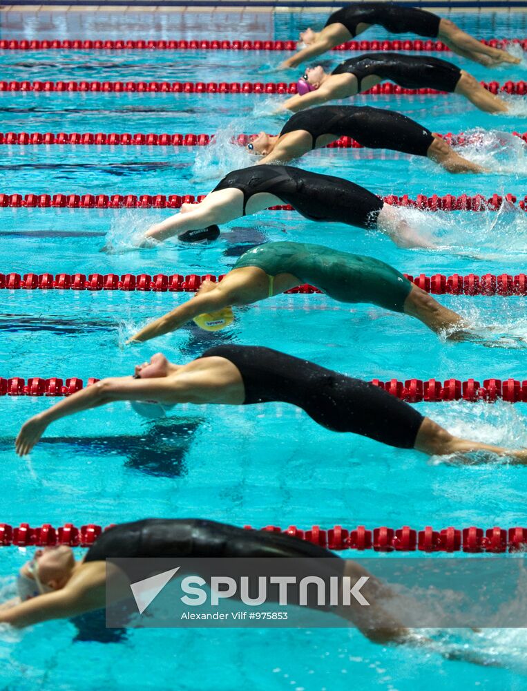2011 World Swimming Cup Third round. Finals