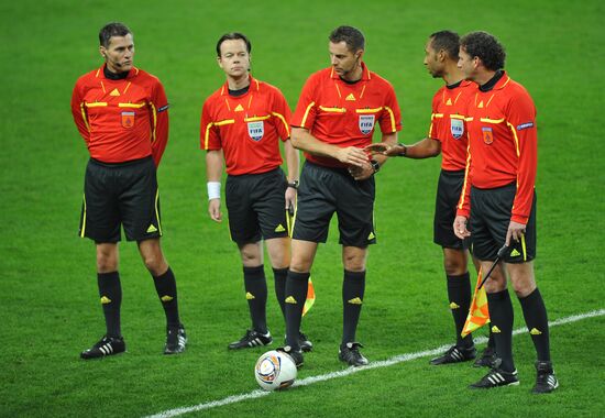 Football European League. Match "Locomotive" - AEK (Greece)