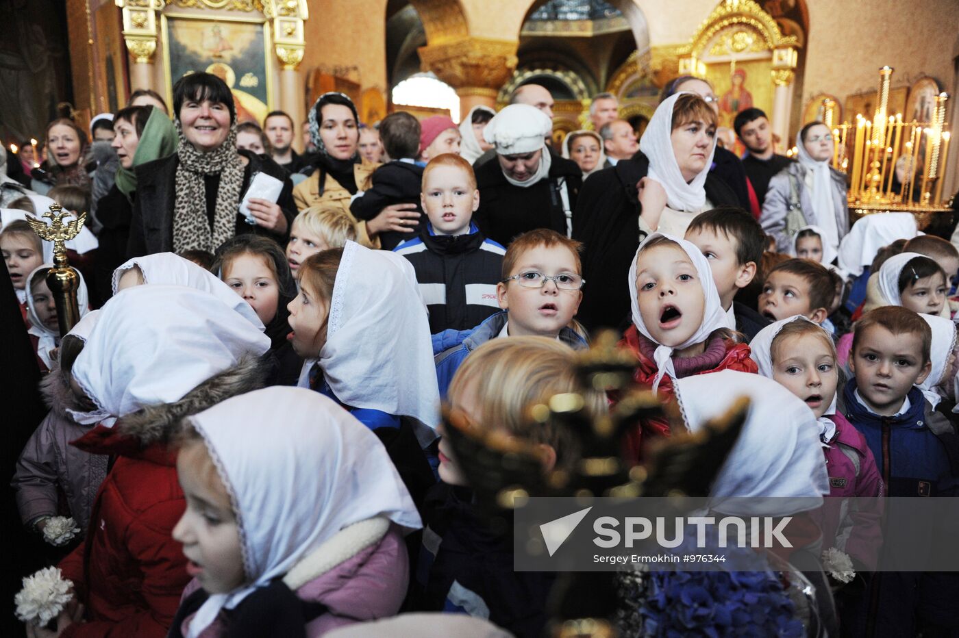 Sash of the Blessed Virgin arrives in St. Petersburg