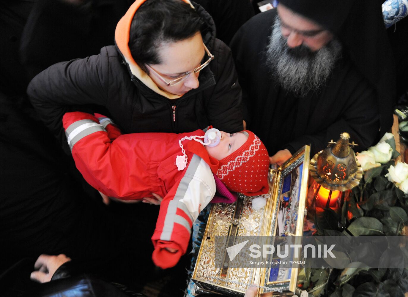 Sash of the Blessed Virgin arrives in St. Petersburg