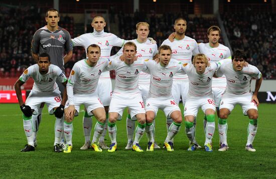 Football European League. Match "Lokomotiv" - AEK