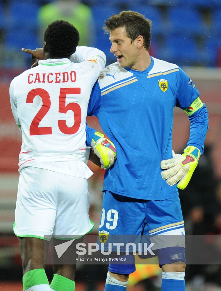 Football European League. Lokomotiv vs. AEK