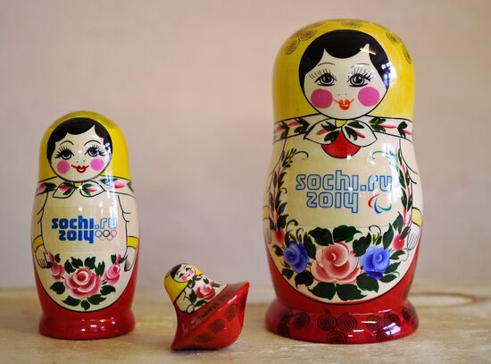 Khokhloma Painting factory