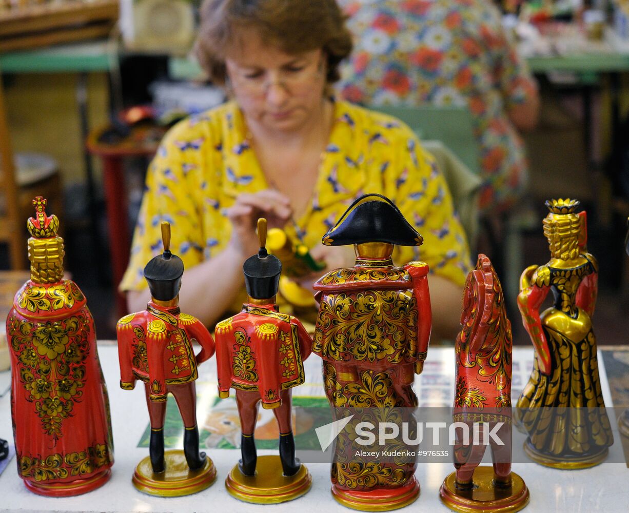 Khokhloma Painting Factory