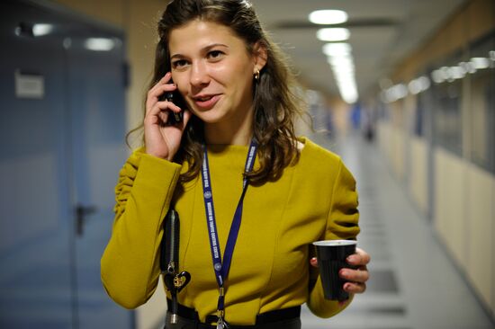 Air traffic control at Domodedovo airport