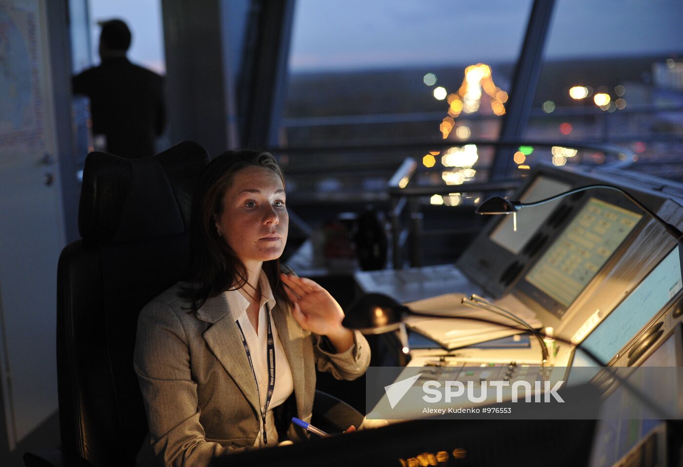 Air traffic control at Domodedovo airport