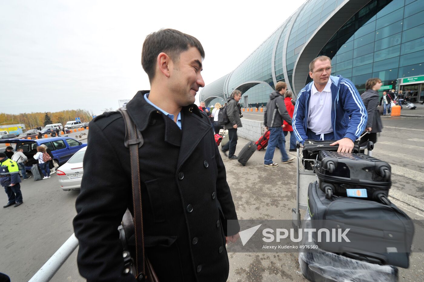 Air traffic control at Domodedovo airport
