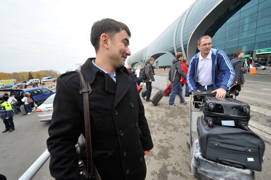 Air traffic control at Domodedovo airport