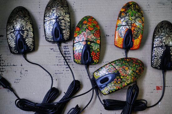 Work of "Khokhloma Painting" factory