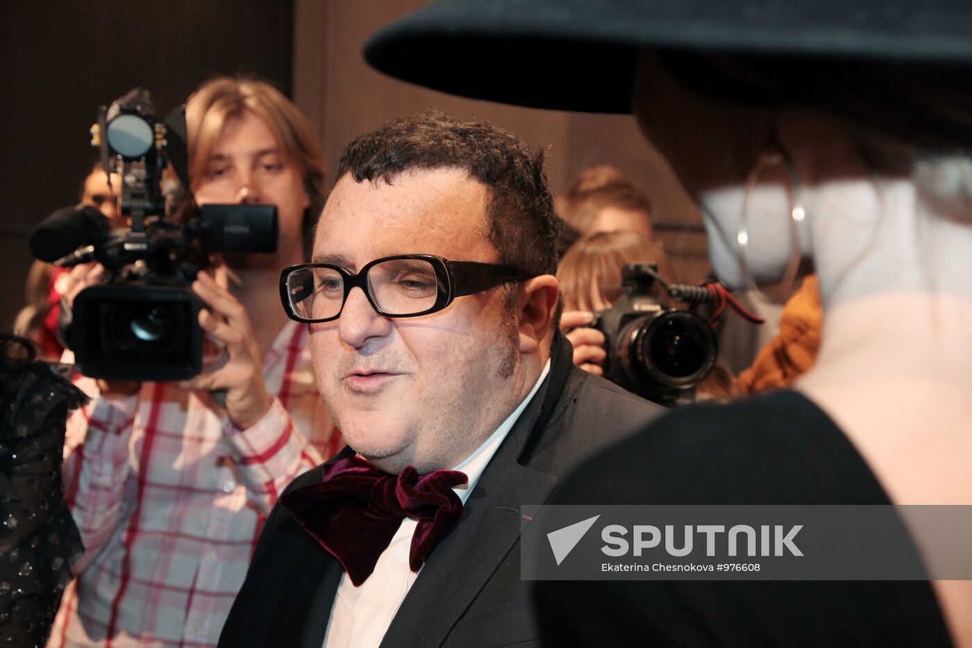 Reception for visiting head of Lanvin fashion house Alber Elbaz