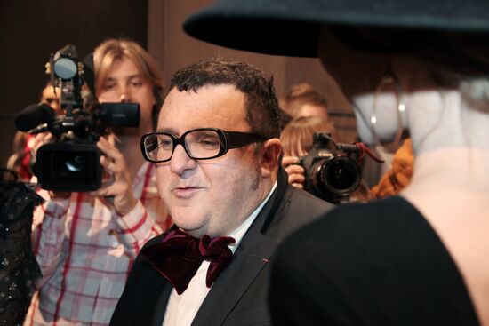 Reception for visiting head of Lanvin fashion house Alber Elbaz