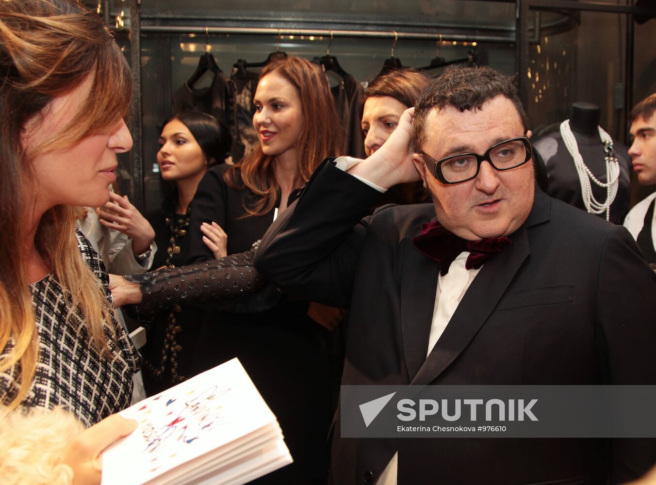 Reception for visiting head of Lanvin fashion house Alber Elbaz