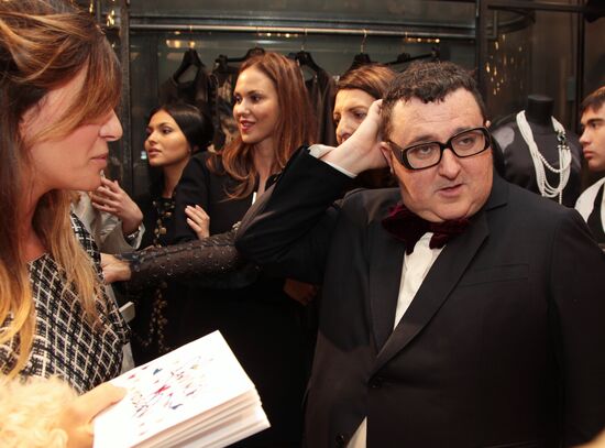 Reception for visiting head of Lanvin fashion house Alber Elbaz