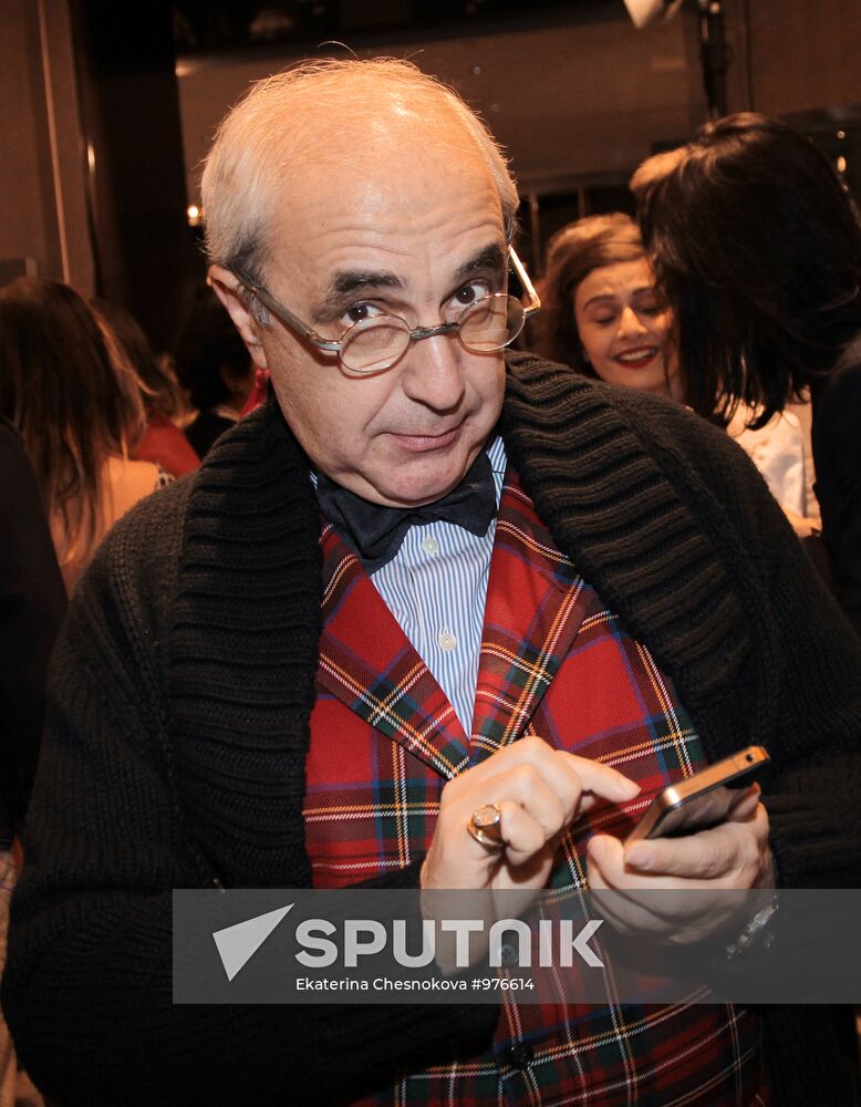 Reception for visiting head of Lanvin fashion house Alber Elbaz