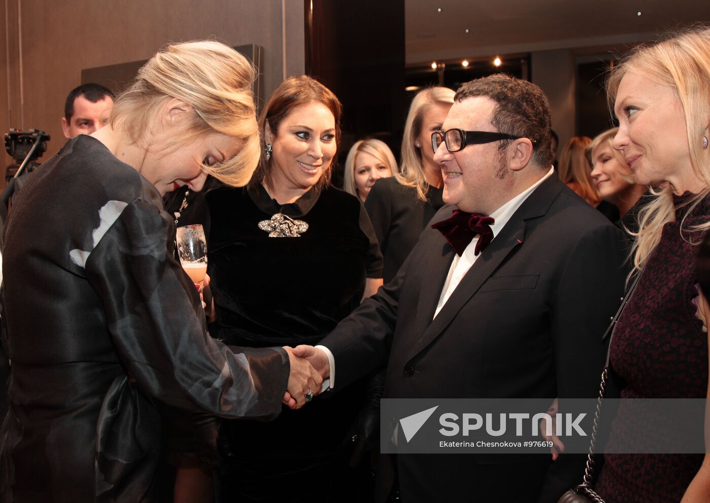 Reception for visiting head of Lanvin fashion house Alber Elbaz