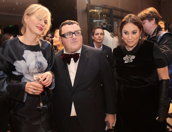 Reception for visiting head of Lanvin fashion house Alber Elbaz