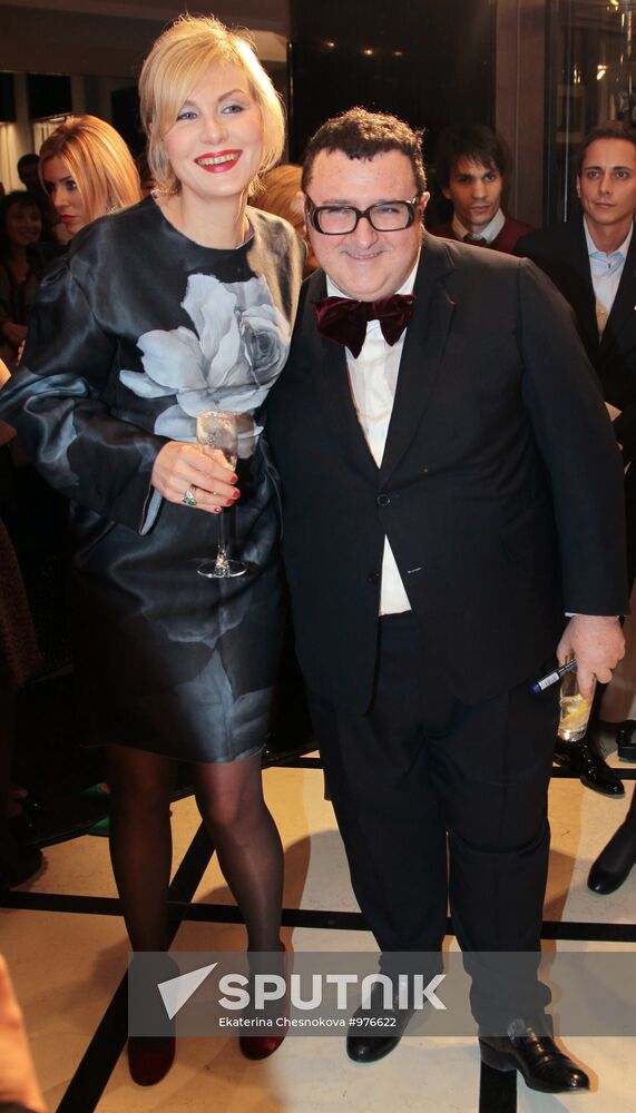 Reception for visiting head of Lanvin fashion house Alber Elbaz