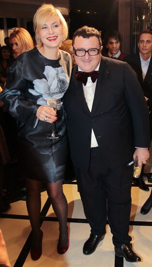 Reception for visiting head of Lanvin fashion house Alber Elbaz