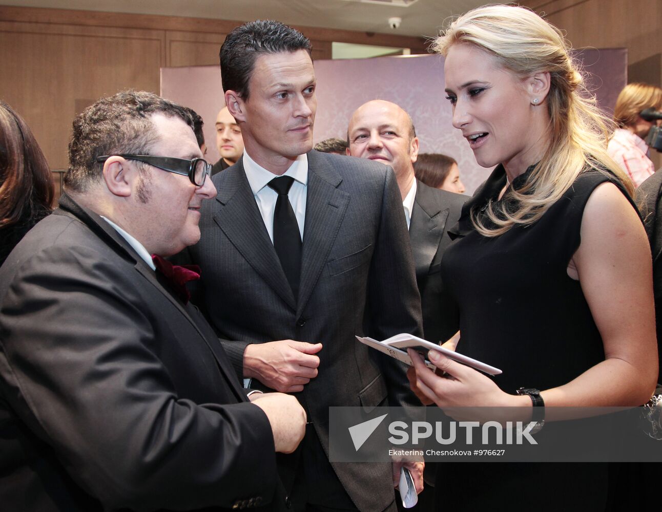 Reception for visiting head of Lanvin fashion house Alber Elbaz