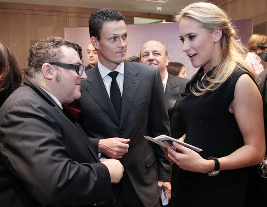 Reception for visiting head of Lanvin fashion house Alber Elbaz