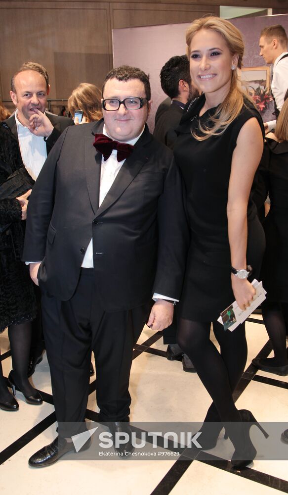 Reception for visiting head of Lanvin fashion house Alber Elbaz