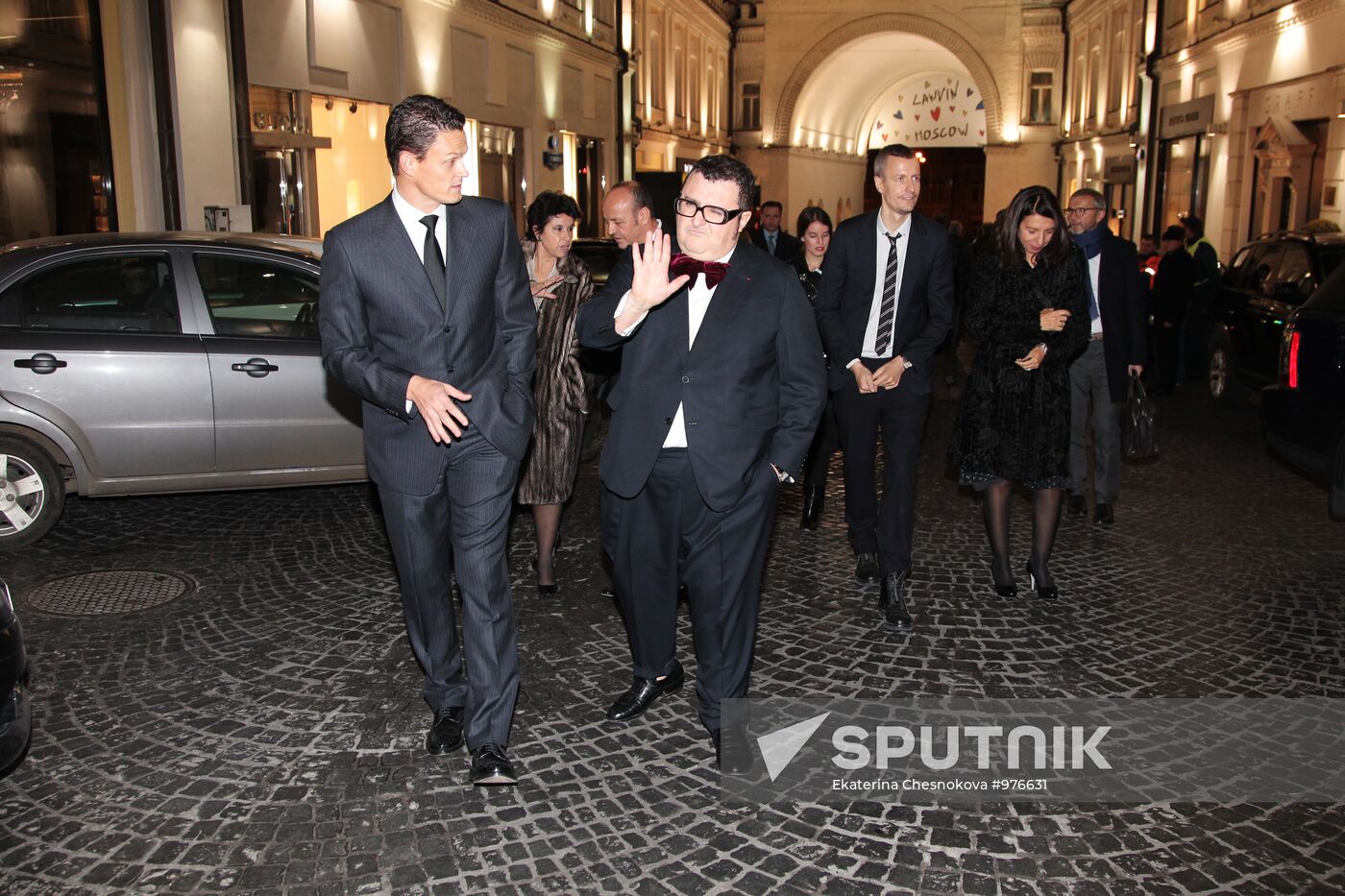 Reception for visiting head of Lanvin fashion house Alber Elbaz