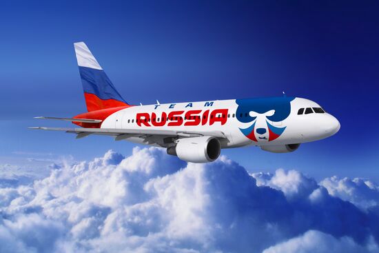 Russian Team brand worked out by Mildberry Sports Russia