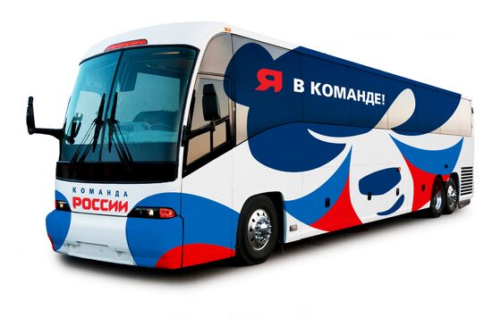 Russian Team brand worked out by Mildberry Sports Russia
