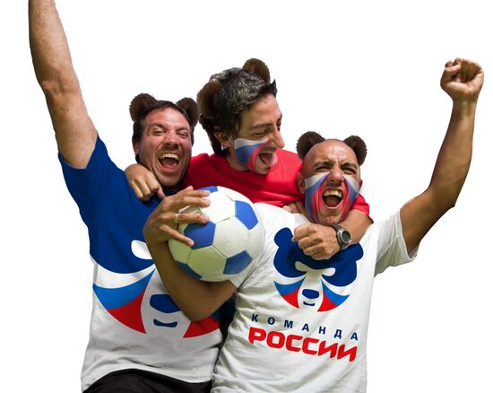 Russian Team brand worked out by Mildberry Sports Russia