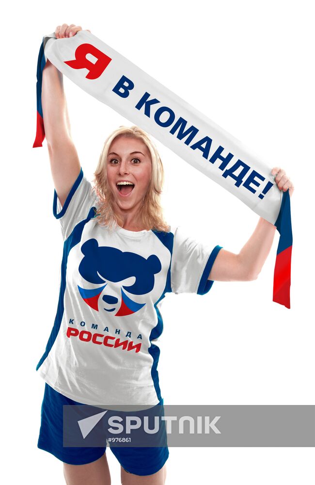 Russian Team brand worked out by Mildberry Sports Russia
