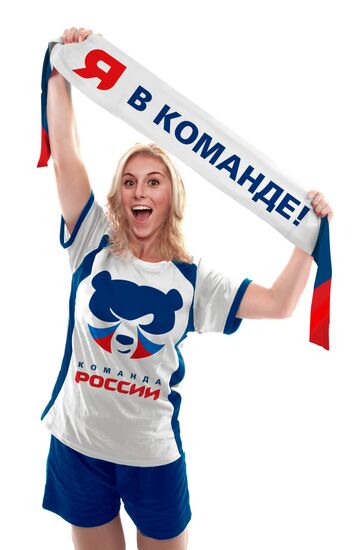 Russian Team brand worked out by Mildberry Sports Russia