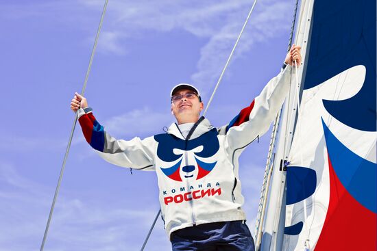 Russian Team brand worked out by Mildberry Sports Russia