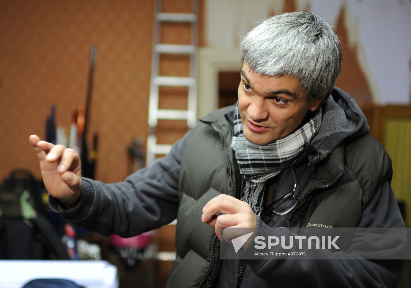 Actors on set of movie Spartacus' Second Rebellion