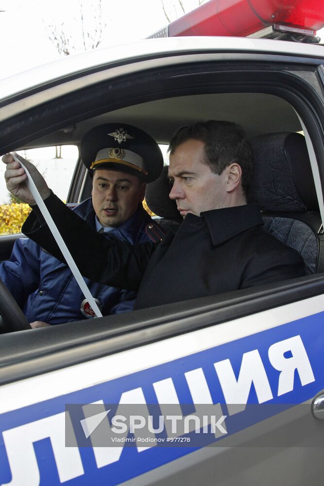 Dmitry Medvedev's working visit to Tver Region