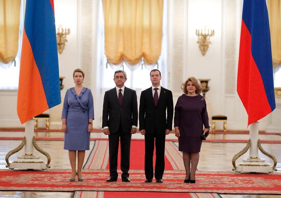 State visit of Armenian President Serzh Sargsyan to Russia