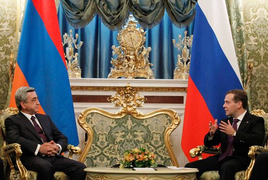 State visit of Armenian President Serzh Sargsyan to Russia
