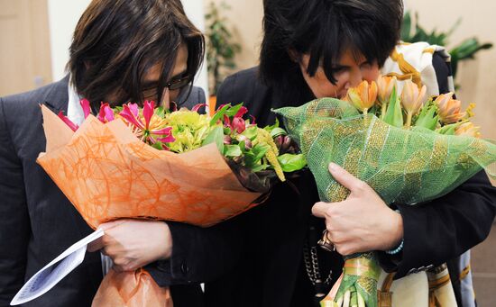 News conference by People's Artist of USSR Galina Vishnevskaya