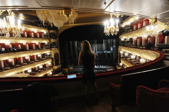 Interiors of Bolshoi Theater after renovation