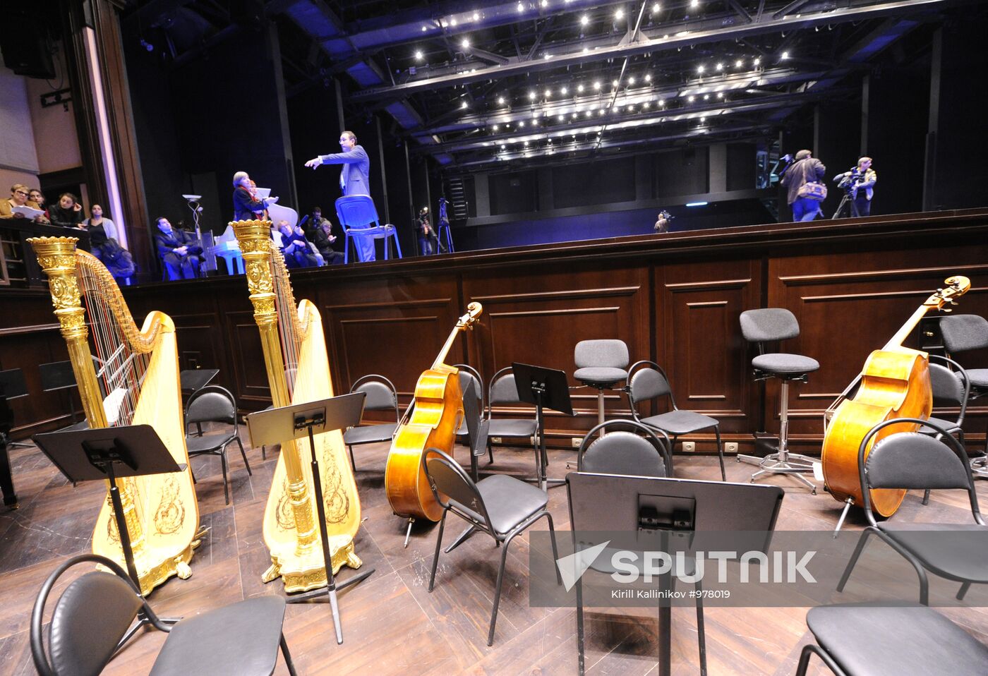 Interiors of Bolshoi Theater after renovation